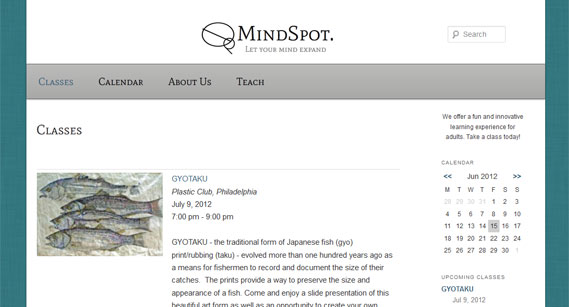 MindSpot Philly website